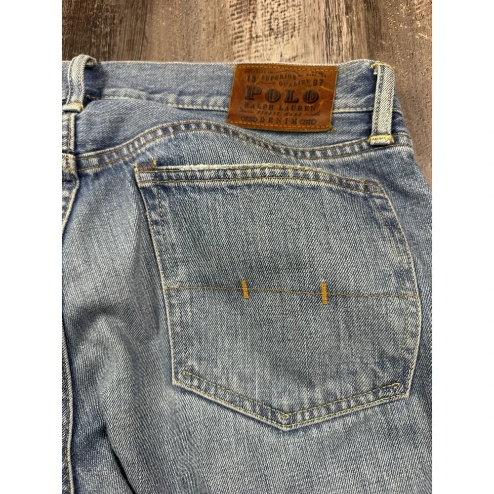 Polo Ralph Lauren Classic Fit Jeans‎ Mens W34 L30 Blue Regular Fit Straight Leg